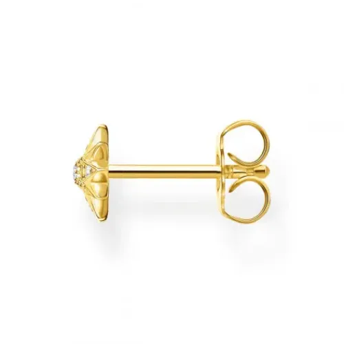Thomas Sabo Ohrringe-Einzel Ohrstecker Stern Gold - H2144-414-14