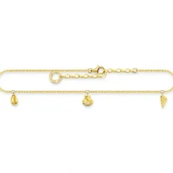 Thomas Sabo Fusskette-Fusskette Muscheln Gold - AK0037-413-39-L27V