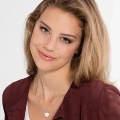 Thomas Sabo (Kette mit) Herz-Halskette - LBKE0004-001-12-L45V