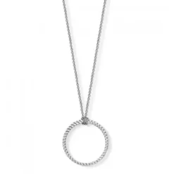Thomas Sabo Herrenschmuck-Halskette Kreis Gross - X0251-637-21