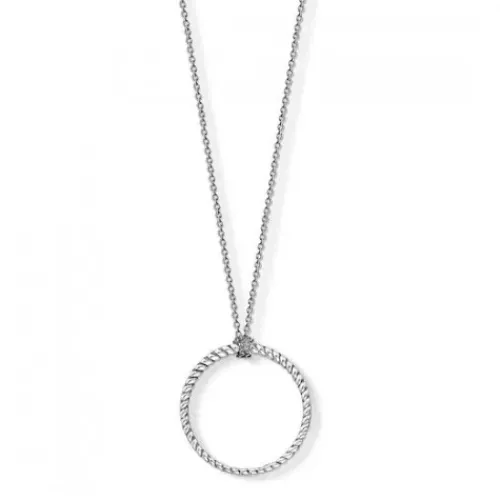 Thomas Sabo Herrenschmuck-Halskette Kreis Gross - X0251-637-21