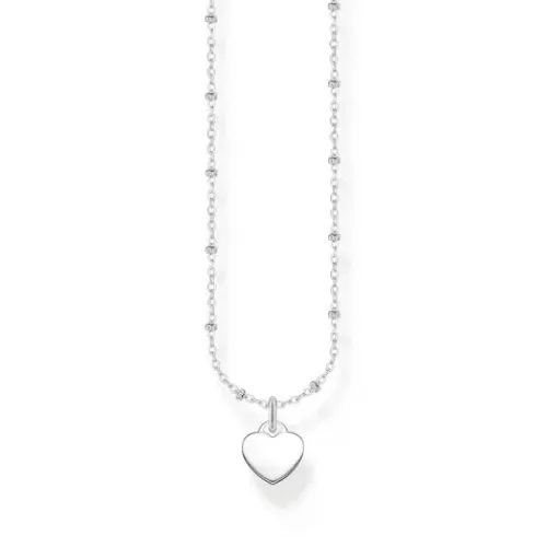Thomas Sabo (Kette mit) Herz-Halskette mit Herz Anhänger Silber - KE2287-001-21-L45v