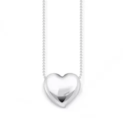 Thomas Sabo (Kette mit) Herz-Halskette mit Anhänger in Herzform Silber - KE2276-001-21-L45V