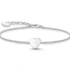 Thomas Sabo (Kette mit) Herz-Herz Armband Silber - A2044-001-21-L19V