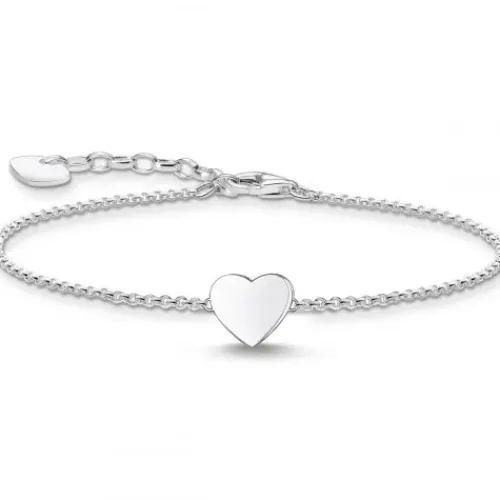 Thomas Sabo (Kette mit) Herz-Herz Armband Silber - A2044-001-21-L19V