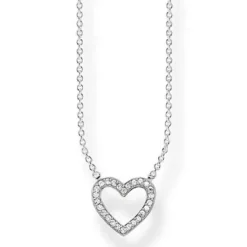 Thomas Sabo (Kette mit) Herz-Herz Halskette - SCKE150166