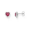 Thomas Sabo (Kette mit) Herz-Herz Ohrstecker Romance Silber - H2315-013-10