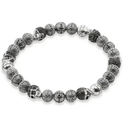 Thomas Sabo Armbänder-Kreuz & Totenkopf Armband - A1177-051-11