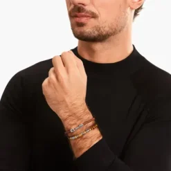 Thomas Sabo Armbänder-Lederarmband schmal in Braun Silber - A2147-682-2