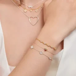 Thomas Sabo Armbänder-Little Secret Wassermelone Armband - LS126-488-7-L20V