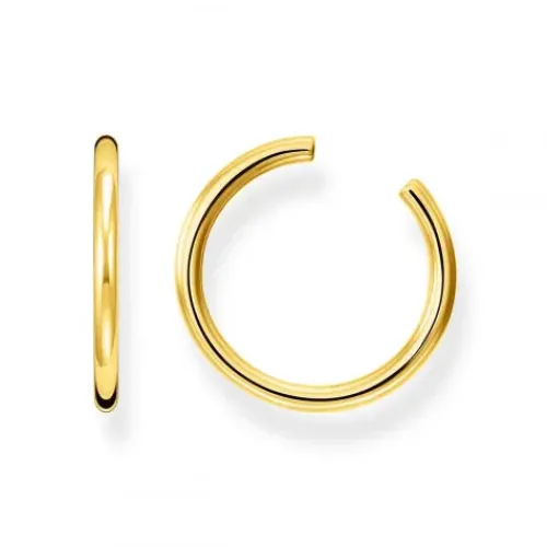 Thomas Sabo Ohrringe-Ohrklemme Gross Gold - EC0027-413-39