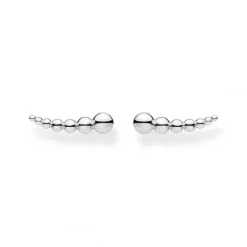 Thomas Sabo Ohrringe-Ohrringe Ear Climber Kugeln Silber - H2156-001-21