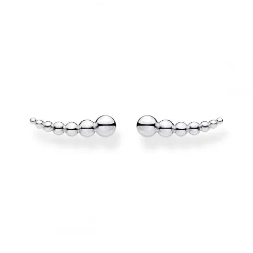 Thomas Sabo Ohrringe-Ohrringe Ear Climber Kugeln Silber - H2156-001-21