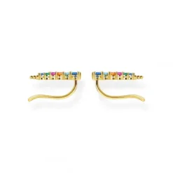 Thomas Sabo Ohrringe-Ohrringe Ear Climber Farbige Steine - H2158-488-7