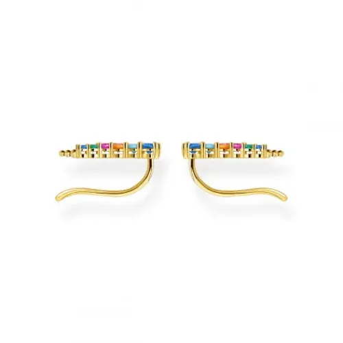 Thomas Sabo Ohrringe-Ohrringe Ear Climber Farbige Steine - H2158-488-7
