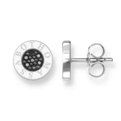 Thomas Sabo Ohrringe-Ohrstecker klassisch Pavé schwarz - H1547-051-11