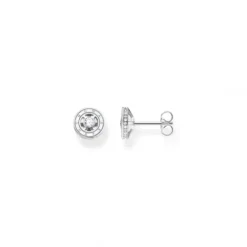Thomas Sabo Ohrringe-Ohrstecker mit Weissen Steinen Silber - H2062-051-14