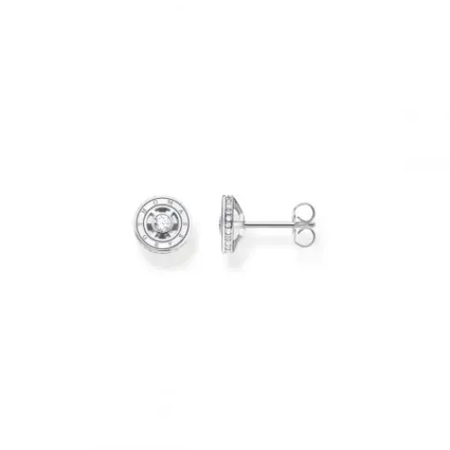 Thomas Sabo Ohrringe-Ohrstecker mit Weissen Steinen Silber - H2062-051-14