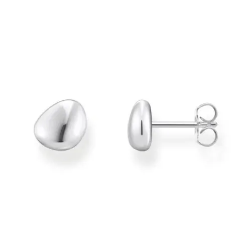 Thomas Sabo Ohrringe-Ohrstecker organisches Design Silber - H2307-001-21