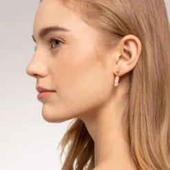 Thomas Sabo Ohrringe-Ohrstecker Rosa Stein mit Stern - H2107-417-9