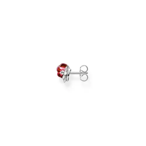 Thomas Sabo Ohrringe-Ohrstecker Roses Romance Silber - H2314-664-10