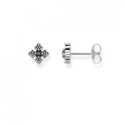 Thomas Sabo Ohrringe-Ohrstecker Royalty Schwarz - H2021-643-11