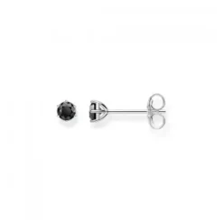 Thomas Sabo Ohrringe-Ohrstecker schwarzer Stein - H1964-051-11