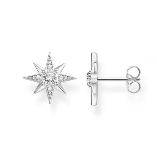 Thomas Sabo Ohrringe-Ohrstecker Star Silver - H2081-051-14