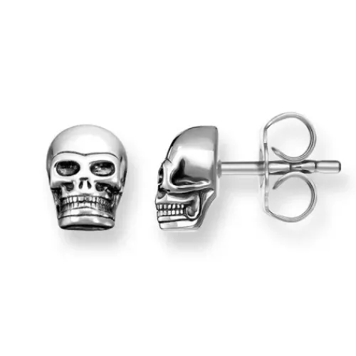 Thomas Sabo Ohrringe-Ohrstecker Totenkopf - H1731-001-12