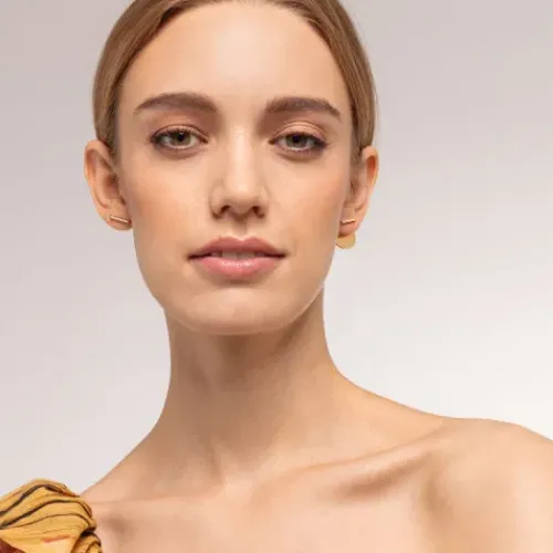 Thomas Sabo Ohrringe-Ohrstecker Together Coin Gold - H2096-414-14