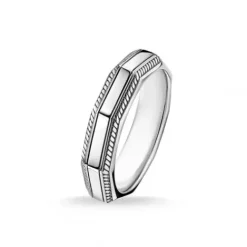 Thomas Sabo Herrenschmuck-Ring Angular Silver - TR2276-637-21