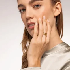 Thomas Sabo Ringe-Ring Blätter Gold - TR2283-414-14