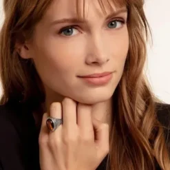 Thomas Sabo Ringe-Ring Brown - TR2241-826-2