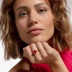 Thomas Sabo Ringe-Ring Colourful Stones Gold - TR2262-488-7