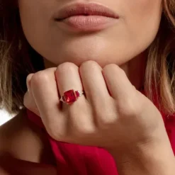 Thomas Sabo Ringe-Ring Colourful Stones Gold - TR2262-488-7