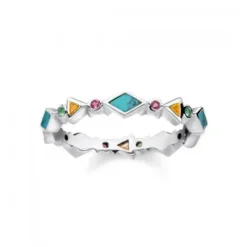 Thomas Sabo Ringe-Ring Colourful Stones - TR2229-984-7