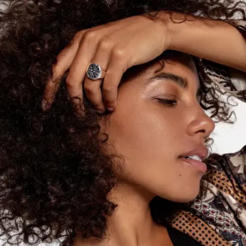 Thomas Sabo Ringe-Ring Compass Black - TR2274-641-11