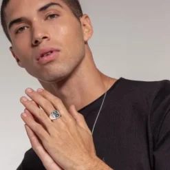 Thomas Sabo Ringe-Ring Compass Black - TR2274-641-11