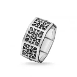 Thomas Sabo Ringe-Ring Compass Angular Black - TR2275-643-11