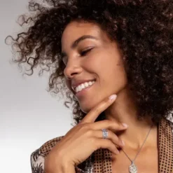 Thomas Sabo Ringe-Ring Compass Angular Black - TR2275-643-11