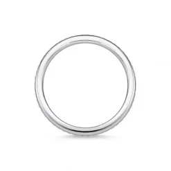 Thomas Sabo Ringe-Ring Doppel Weisse Steine Silber - TR2316-051-14