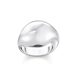 Thomas Sabo Ringe-Ring in organischer Tropfenform Silber - TR2470-001-21