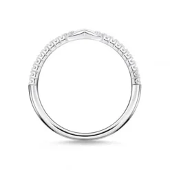 Thomas Sabo Ringe-Ring Infinity Mit Weissen Steinen Silber - TR2322-051-14