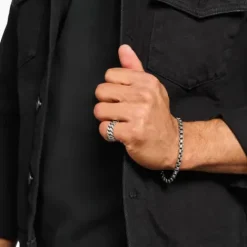 Thomas Sabo Ringe-Ring Kettenglieder breit Silber - TR2497-637-21