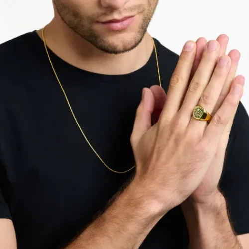 Thomas Sabo Ringe-Ring Kompass Grün - TR2274-140-6