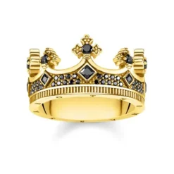 Thomas Sabo Ringe-Ring Krone Gold - TR2208-414-11