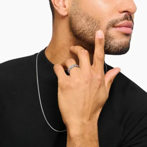 Thomas Sabo Ringe-Ring Midnight Rose Silber - TR2488-637-21