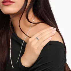 Thomas Sabo Ringe-Ring mit Linien Silber - TR2503-637-21