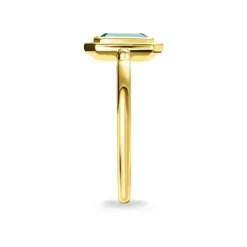 Thomas Sabo Ringe-Ring Red & Green Stones Gold - TR2264-973-7