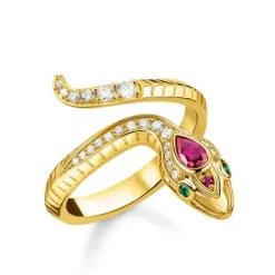 Thomas Sabo Ringe-Ring Schlange Gold - TR2304-488-7